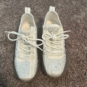 Steve Madden Kids Rhinestone Sneakers